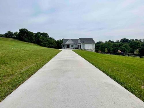 New House on Dix River with Movie Theater in Lancaster, USA