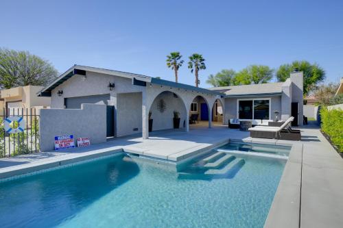 Palm Desert Retreat with Theater Room and Pool Deck