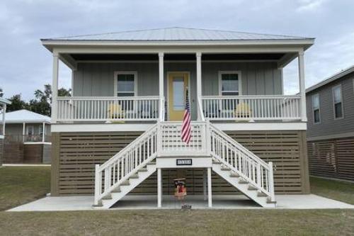 Beautiful sunset beach view, Gulfport