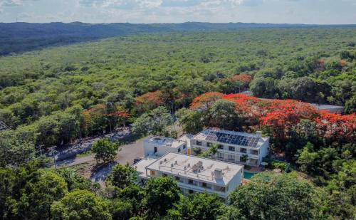 A szálláshely kívülről, Cielo y Selva Tekax in Uxmal