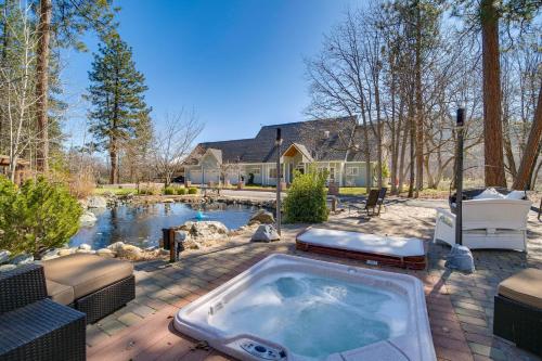 . Yreka Home with Outdoor Oasis on 20 Wooded Acres!