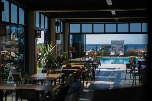 Restorāns, Kotinos Beach Hotel in Imbros