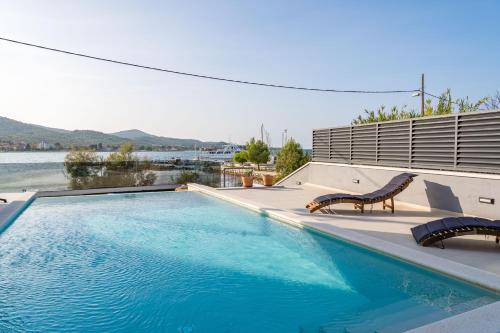 MY DALMATIA - Luxury villa Tala with amazing sea view, private heated pool and sauna