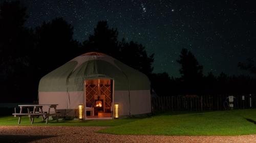 Glamping at South Lytchett Manor, Poole