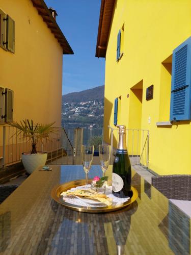 Balkon/terasa, Dolceresio Lugano Lake B&B in Brusino Arsizio