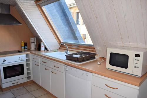 Appartement 5 pers sur la plage à Ploumanac'h, VUE MER à PERROS-GUIREC - Réf 897