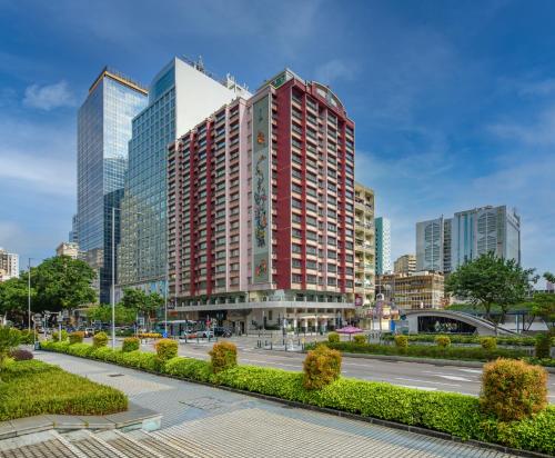 Exterior view, Hotel Sintra in Macau City