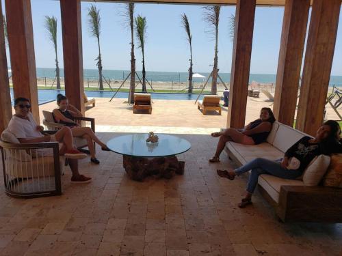 Ecusuites Playa privada Room 1 Karibao in Engabao