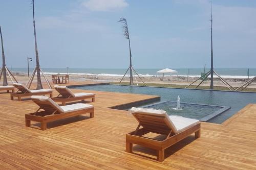 Ecusuites Playa privada Room 1 Karibao in Engabao