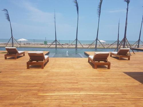 Ecusuites Playa privada Room 1 Karibao in Engabao