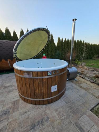 Spa, Nowy York - Sauna - Jacuzzi - Najczystsze jezioro PL - SPA - STYRUŚ (Nowy York - Sauna - Jacuzzi - Najczystsze jezioro PL - SPA - STYRUS) in Gevartuva
