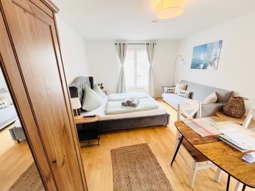 우베린겐 SEEMOMENTE Überlingen Promenade (SEEMOMENTE Uberlingen Promenade) 4성급 게스트하우스 스위트룸