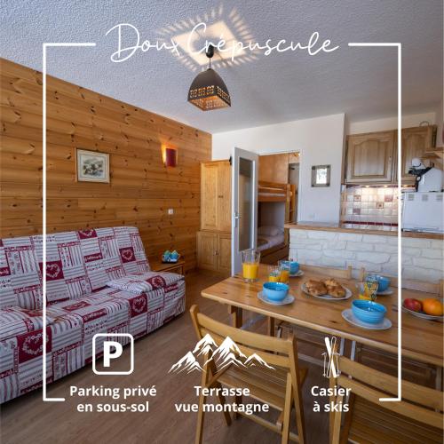 Doux Crépuscule - Au bord des pistes - Parking