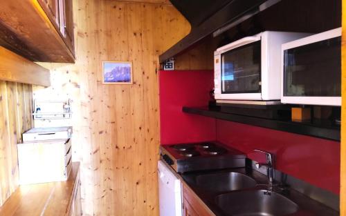 Residence Cascade - Appartement 2 pieces cabine 7 personnes a Arc 1600 ski aux pieds et proche des c in Les Arcs