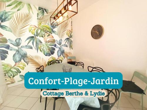 Berthe Lydie Cottage Charme, Confort et Mer gîte à louer Fort-Mahon-Plage