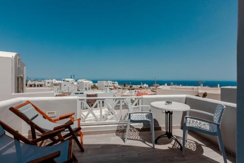 Kilátás, Nikolas Hotel in Karterados