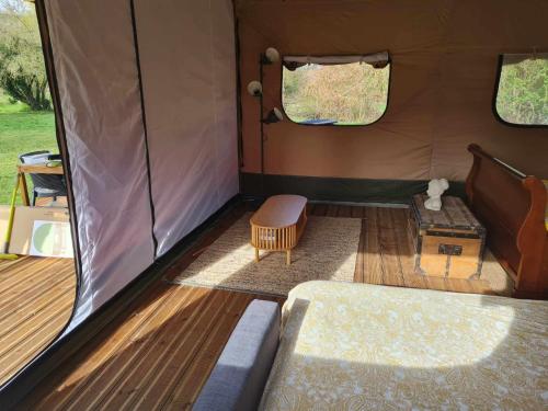 Camping de la touche in La Chapelle Blanche Saint Martin