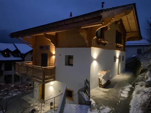 Chalet L'Adret, 3,5 pièces dans les combles.