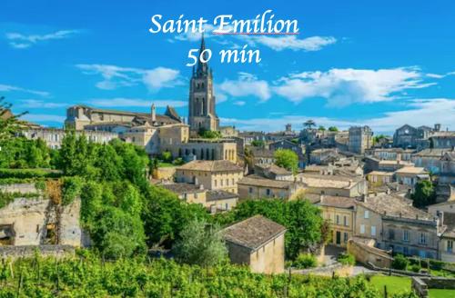 Studio cosy wifi terrasse CHU-Cite administrative-Primrose, Bordeaux (Foto 10)
