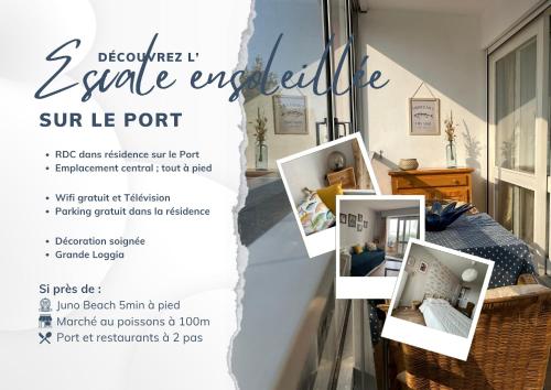 L'Escale ensoleillée, 2 pièces sur le Port proche Juno Beach - Creully sur Seulles