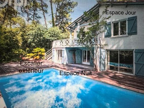 Villa avec piscine privée-4 ch-9 pers-Ronce les bains - Location, gîte - La Tremblade