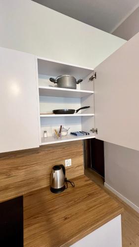 Cozinha, Łokietkowo Apartamenty Szczecin Centrum (Lokietkowo Apartamenty Szczecin Centrum) in Szczecin