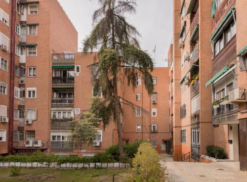 Bright and Cheerful Room with Modern Comforts and Private Bathroom, Madrid (foto 6)