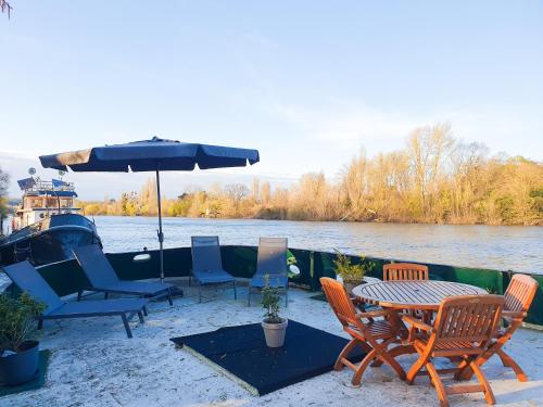 Зручності, EXIGEHOME - Péniche 120 m2 en bord de Seine calme et verdoyant (EXIGEHOME - Peniche 120 m2 en bord de Seine calme et verdoyant) in Ля Порт Марлі