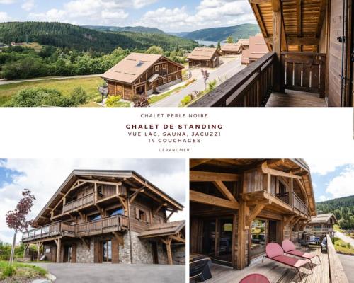 Chalet de standing, Jacuzzi, Sauna, Perle Noire - Location, gîte - Gérardmer