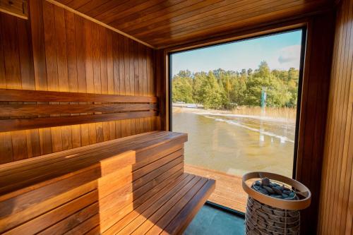 Sauna, ZEBRUS RESORT in Zebras muiža