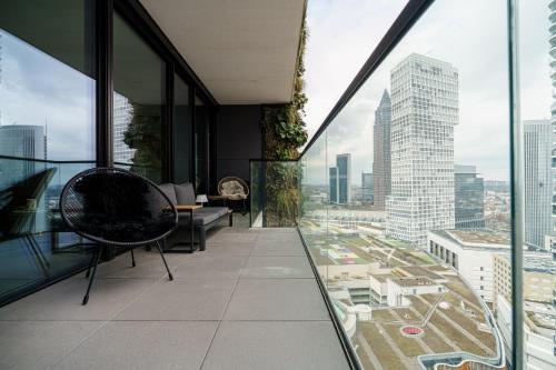 Skyline Blick Frankfurt - Nahe Messe Skyline Blick Frankfurt - Nahe Messe