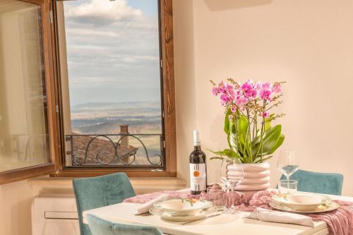 Kilátás, Palazzo Falcinelli Luxury Room in Montepulciano Center with Air Conditioning and Elevator in Montepulciano városközpont