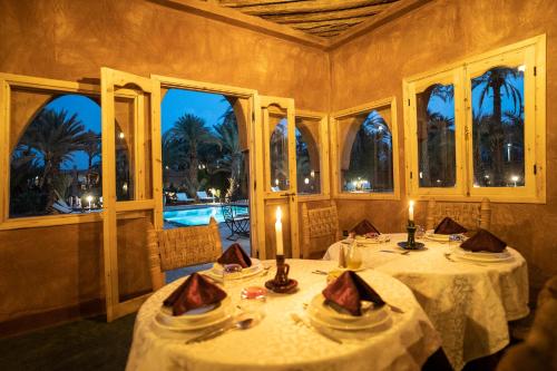 Restorāns, Lodge Hara Oasis in Agdz