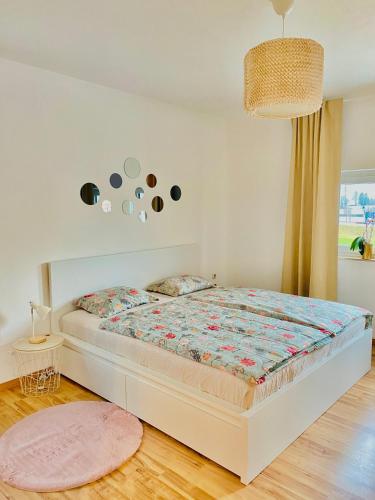 Zentrale Wohnung mit Blick auf Burg Altpernstein in Krems Templomfalu