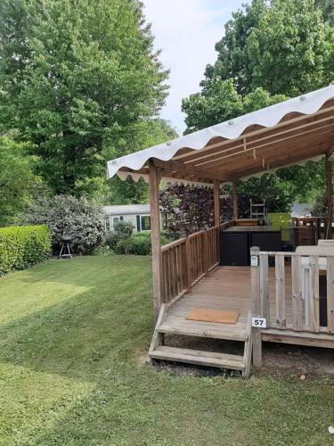 Mobil home in Montrigaud