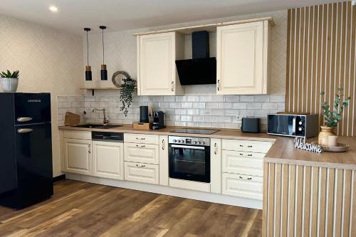 Große Wohnung & Apartment Sauna & 4 Badezimmer Netflix in Petershagen