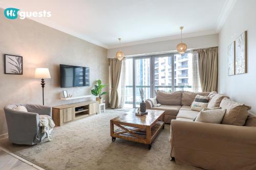 HiGuests - Royal 2BR Apt With Balcony Near Burj Khalifa, Dubaj (fotografie 2)