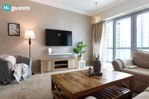 HiGuests - Royal 2BR Apt With Balcony Near Burj Khalifa, Dubaj (fotografie 10)