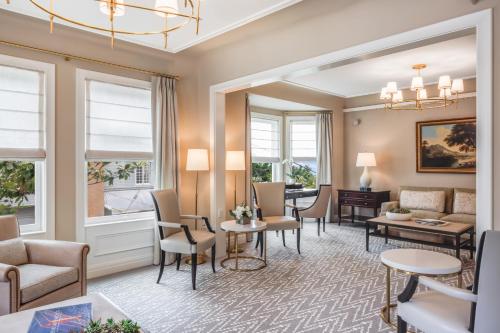 Lobby, Hotel Drisco near Golden Gate Park