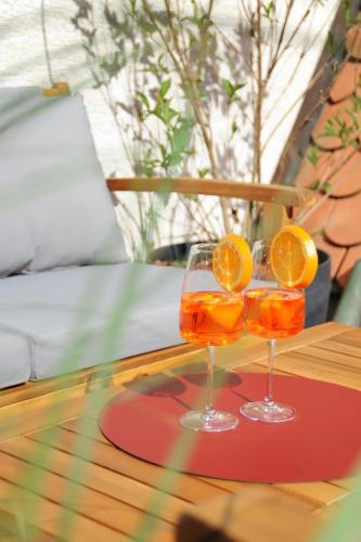 陽台/露台, Deluxe-Apartment Altstadt in 埃特林根