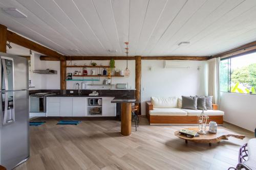 ห้องครัว, Casa em condomínio com lazer perto da praia (Casa em condominio com lazer perto da praia) in หาดเวโลโซ