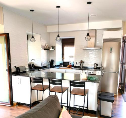 廚房, Casa A mi Vera in 科韋洛