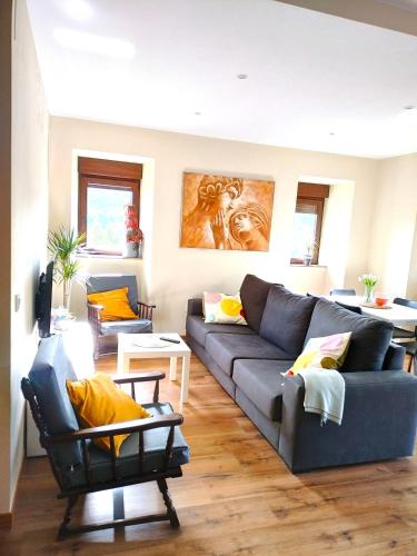 共用Lounge/電視區, Casa A mi Vera in 科韋洛