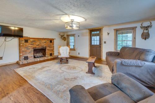 . Wellston Cabin with Fire Pits and ATV Trail Access!