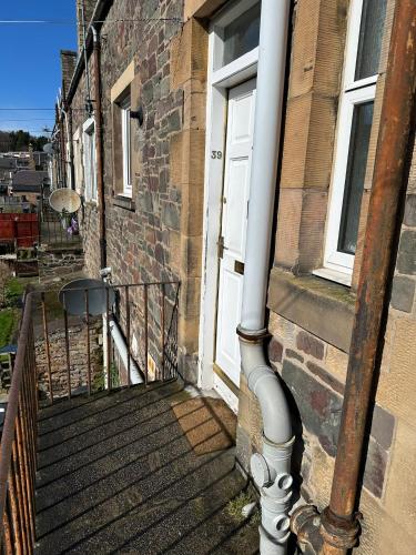 Bejárat, Scott Street Modern Flat in Galashiels