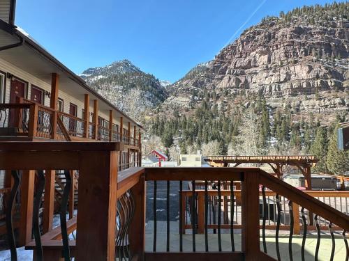 ระเบียง/ชานเรือน, Matterhorn Inn Ouray in อูเรย์ (โคโลราโด)