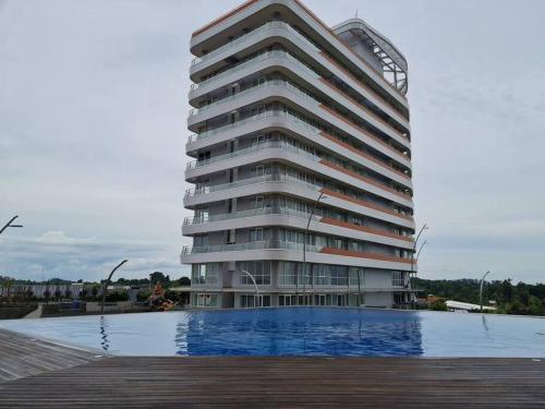 Apartment Nuvasa Bay Nongsa, Kalani 1BR 8th, Sea & Golf View, Batam