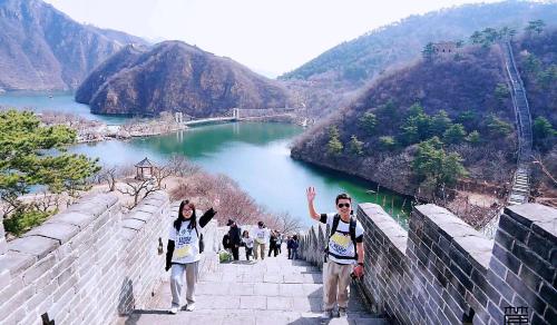 Garden hotel under the great wall