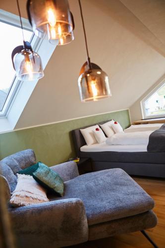 Suite, gartenblick