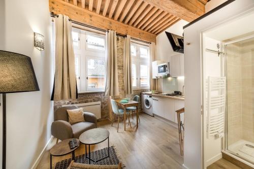 Cozy studio refurbished in 2022 in the heart of Lyon - Cordeliers - Location saisonnière - Lyon